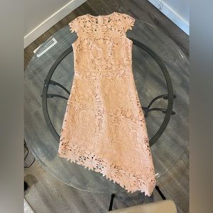 RW&CO. Floral lace dress with slip